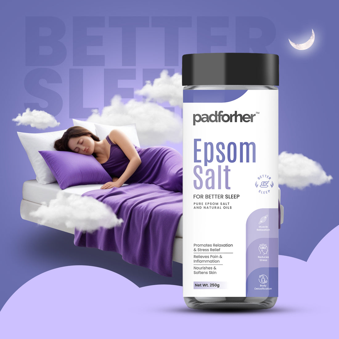 buy 3 better sleep epsom salt get 1 free pain relief epsom salt