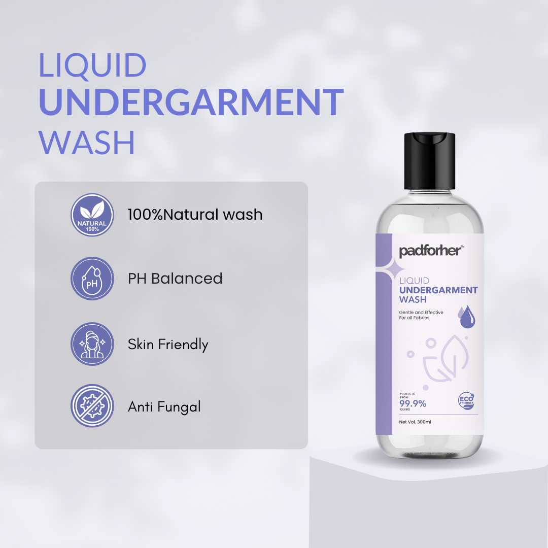 facts about padforher liquid undergarments wash