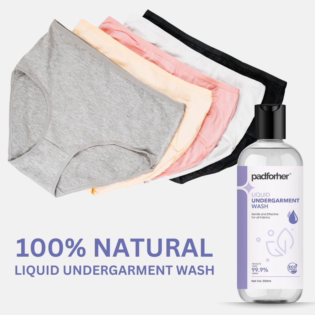 100% natural undergarment wash